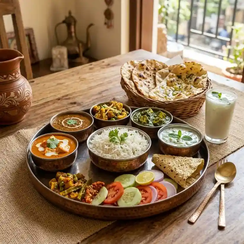 Sainik Shuddh Veg Restaurant food for train travellers at LALITPUR JN.